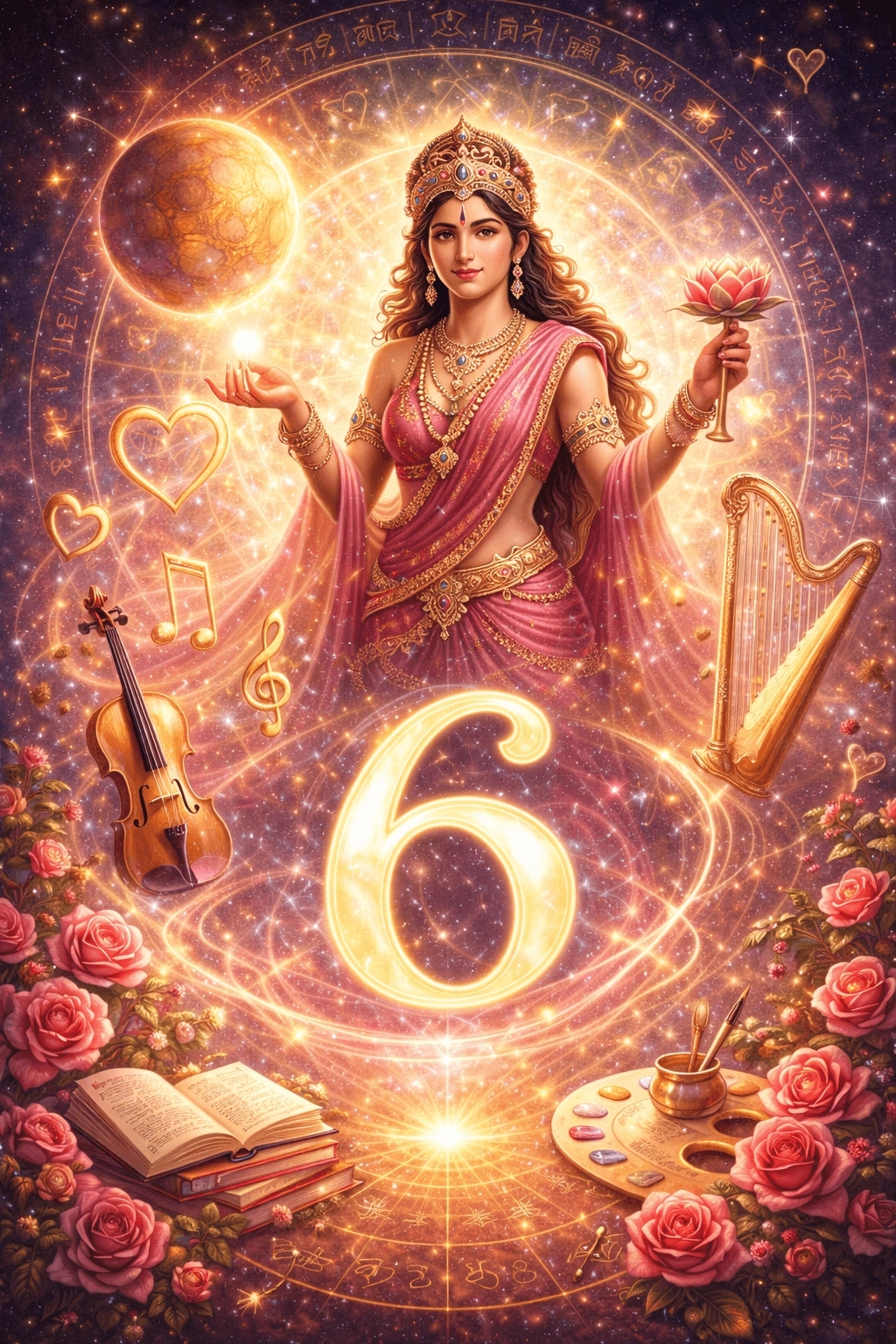 Число 6 у Ведичній нумерології